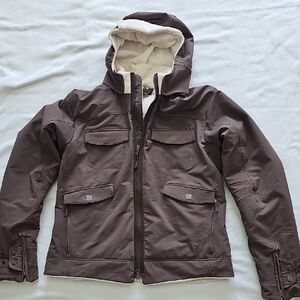 Mountain Hardwear Tuf-Gene bomber jacket with hood 